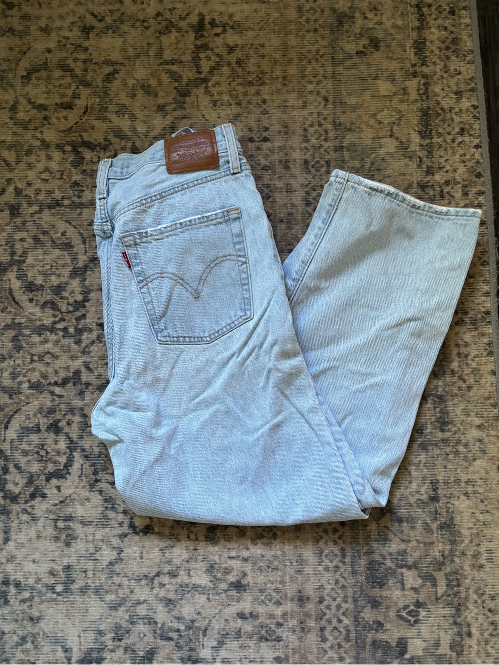 Levi's Light Blue Straight Leg Women's Jeans
